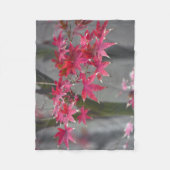 Japanse aple Leaves Fleece Deken (Voorkant)