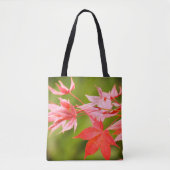 Japanse aple Leaves Tote Bag (Voorkant)