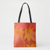Japanse aple Leaves Tote Bag (Voorkant)