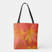 Japanse aple Leaves Tote Bag (Achterkant)