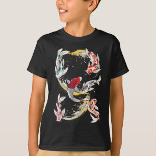 Japanse aquacultuur Koi Fishes T-shirt