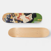 Japanse arrior Skateboard (Horizontaal)