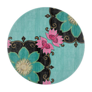 Japanse Art Nouveau Rosette Charcuterie Board Snijplank