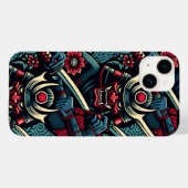 Japanse Art Phone Case (Achterkant (horizontaal))