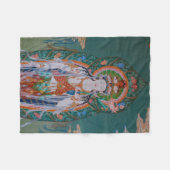 Japanse Avalokiteshvara Fleece Blanket Deken (Voorkant (Horizontaal))
