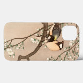 Japanse Aziatische Koson Bird Chickadee Songbird Case-Mate iPhone Case (Achterkant (horizontaal))