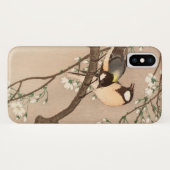 Japanse Aziatische Koson Bird Chickadee Songbird Case-Mate iPhone Case (Achterkant (horizontaal))