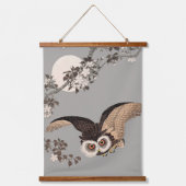 Japanse Aziatische Koson Bird Chickadee Songbird Hangend Wandkleed (Voorkant 2)