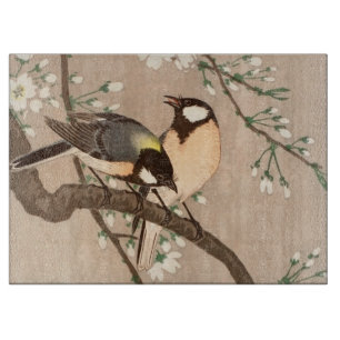 Japanse Aziatische Koson Bird Chickadee Songbird Snijplank