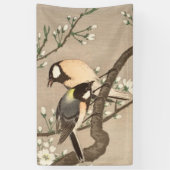 Japanse Aziatische Koson Bird Chickadee Songbird Spandoek (Verticaal)
