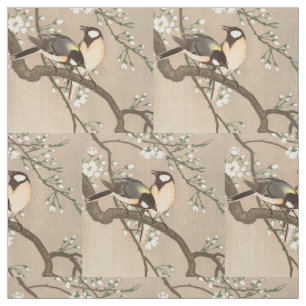 Japanse Aziatische Koson Bird Chickadee Songbird Stof