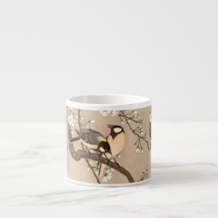 Japanse Aziatische Ohara Koson Vogel Mees Zangvoge Espresso Kop