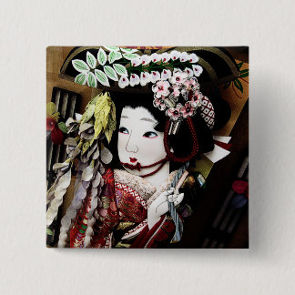 Japanse Baby Vierkante Button 5,1 Cm