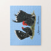 Japanse Bantams Mottled Legpuzzel (Verticaal)