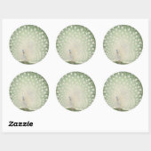  Japanse beeldende kunst | Pauze ronde Sticker (Vel)