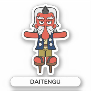 Japanse bergbeker Daitengu Sticker