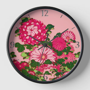 Japanse Bloem, Fuchsia en Coral Pink