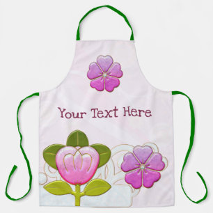 Japanse bloem schort