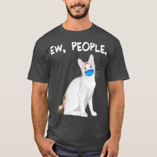 Japanse Bobtail Ew Mensen grappige kat die verdien T-shirt
