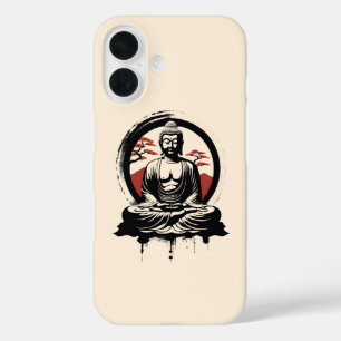Japanse Boeddha Zen iPhone 16 Hoesje