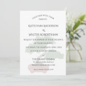 Japanse Bonsai Tree Wedding Kaart (Staand voorkant)