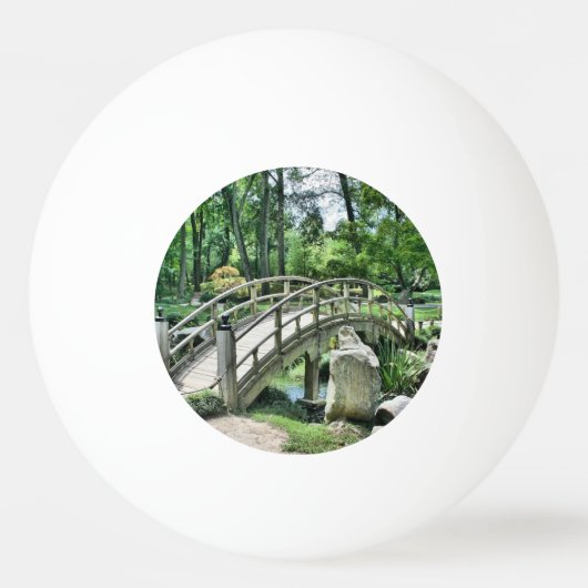 Japanse boogbrug pingpongballen (Voorkant)