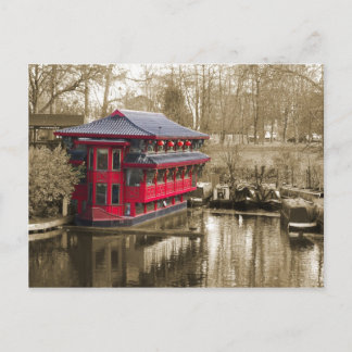 Japanse boot briefkaart