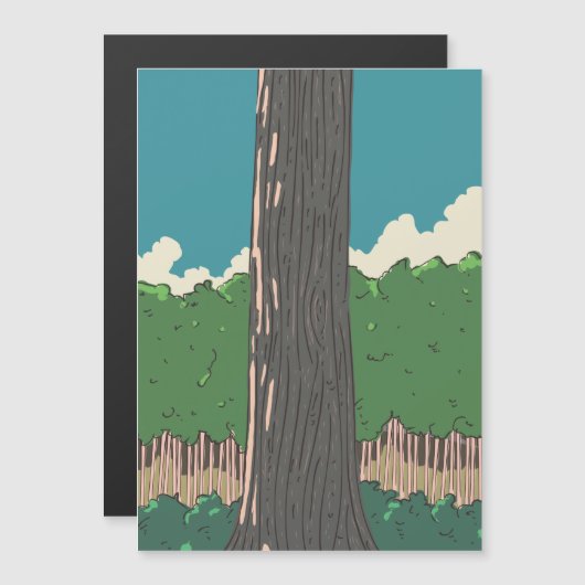 Japanse bosbomen (Voorkant / Achterkant)