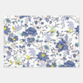 Japanse botanische kerkhoesbloem inpakpapier vel (Voorkant 3)