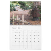 Japanse botanische tuin fotografisch kalender (Feb 2026)