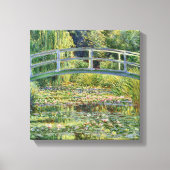 Japanse Bridge Claude Monet Fine Art Canvas Afdruk (Voorkant)