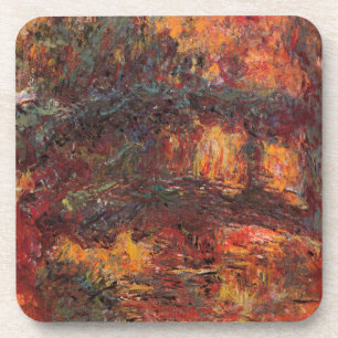 Japanse brug - Claude Monet - c1920 Bier Onderzetter