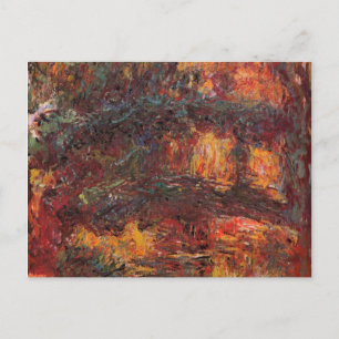 Japanse brug - Claude Monet - c1920 Briefkaart