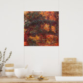 Japanse brug - Claude Monet - c1920 Poster (Keuken)