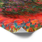 Japanse brug | Claude Monet Poster (Hoek)