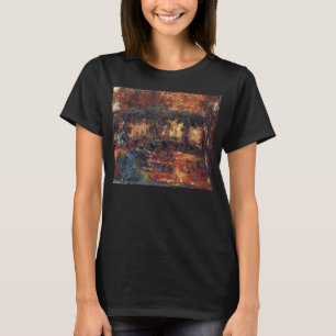 Japanse Brug door Claude Monet, Vintage Fine Art T-shirt