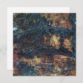 Japanse brug van Claude Monet, Kunst (Voorkant / Achterkant)