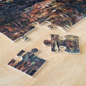 Japanse brug van Claude Monet,  Kunst Legpuzzel (Zijkant)