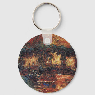 Japanse brug van Claude Monet, Kunst Sleutelhanger