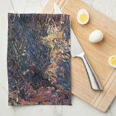 Japanse brug van Claude Monet, Kunst Theedoek (Quarter Fold)