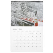 Japanse bruggen kalender (Jan 2026)
