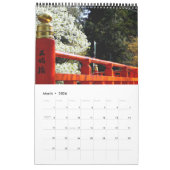 Japanse bruggen kalender (Mar 2026)