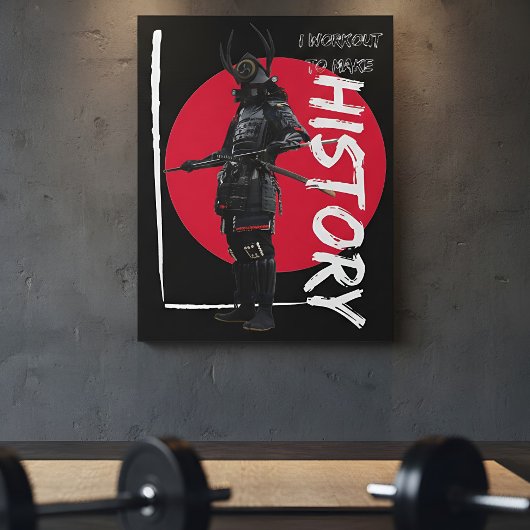 Japanse Bushido Decoratie - Retro Rijzende Zon Sam