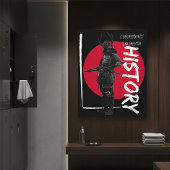 Japanse Bushido Decoratie - Retro Rijzende Zon Sam