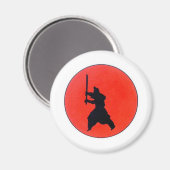 Japanse Bushido-weg van de Warrior Magnet Magneet (Voorkant / Achterkant)