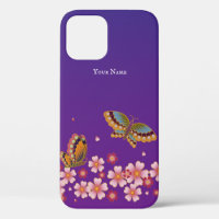Japanse Butterflies Sakura Blossom gepersonaliseer
