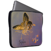 JAPANSE BUTTERFLY CUSTOM Electronics Bag Laptop Sleeve (Voorkant Rechts)