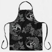 Japanse Carp Tattoo Patroon Schort (Voorkant)