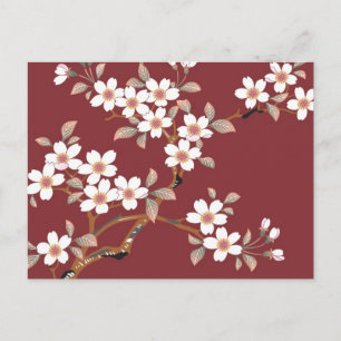 Japanse Cherry Blossom Briefkaart