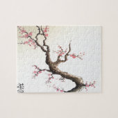 Japanse Cherry Blossom Legpuzzel (Horizontaal)